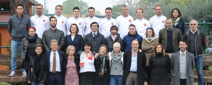 La prima foto ufficiale del progetto Calcio Insieme