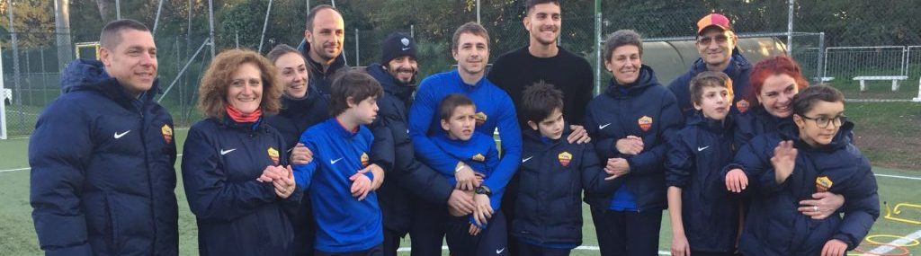 La visita di Lorenzo Pellegrini