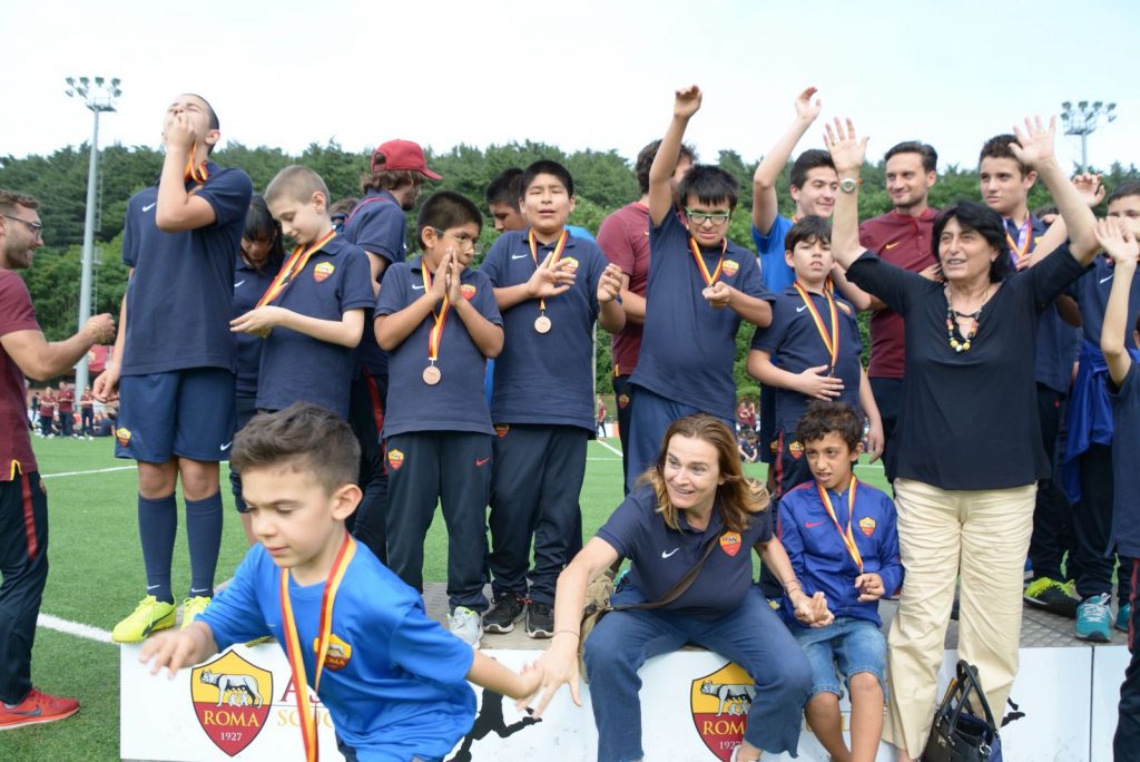 Festa di fine stagione 17/18 e premiazione scuola calcio AS Roma