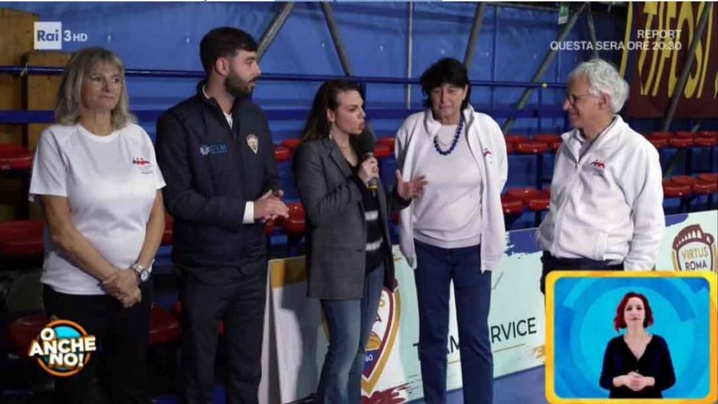 Basket Insieme in un servizio sulla Rai “O anche no”